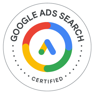 Insignia de Certificación en Búsqueda de Google Ads